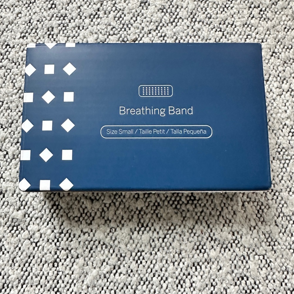 Brand New in Box - Never Used - Nanit Breathing Band for 0-3 months (Pebble Gray